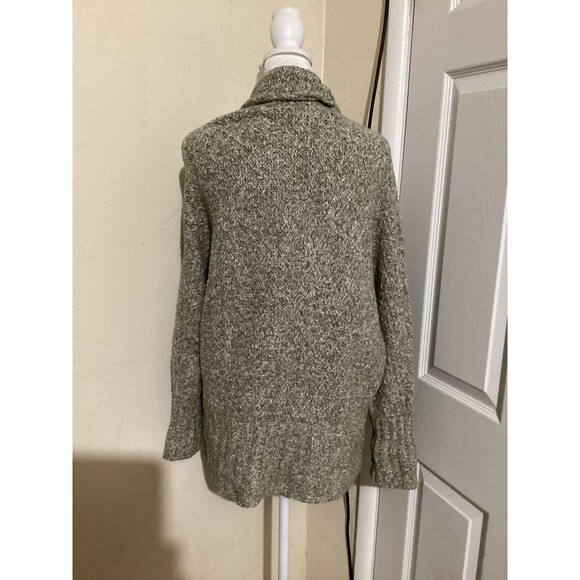 Angel of the North Sweater Womens XS Gray Open Front Cardigan Knit Chunky Cozy - Picture 3 of 5